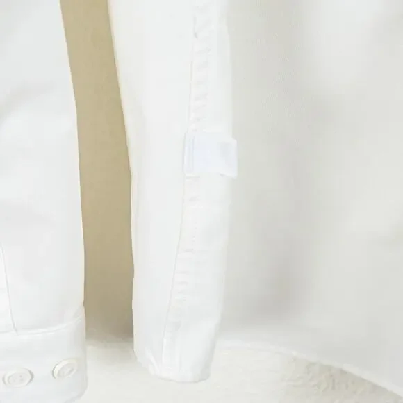 Lululemon Men's New Venture Long Sleeve Shirt in White size Medium - Picture 5 of 6